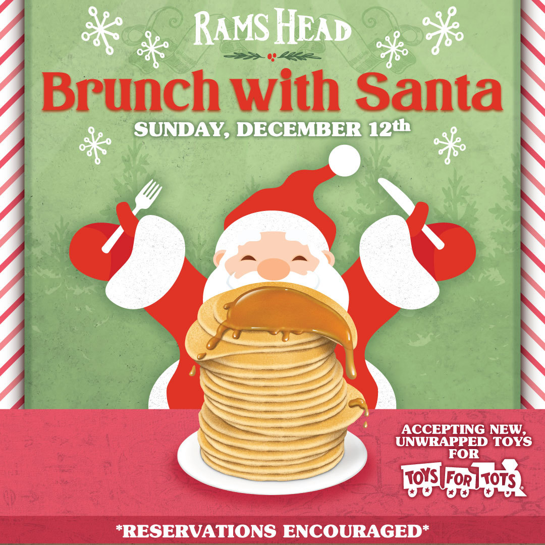 Brunch with Santa at Rams Head