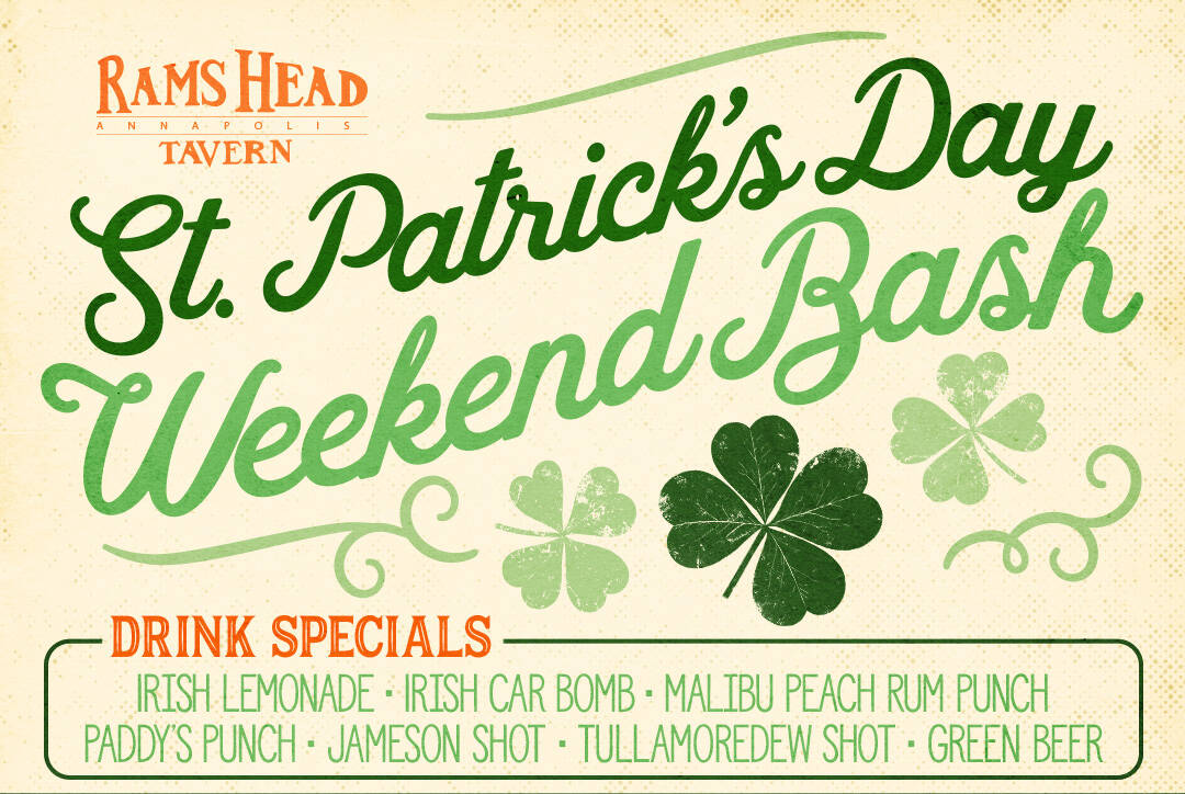 St. Pats Party at Rams Head